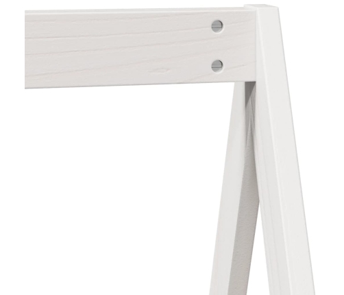Lastevoodi Katus, Valge, 209 X 85,5 X 88 cm Männipuit