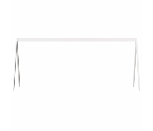 Bērnu Gultas Jumts, Balts, 199X95,5X88 Cm, Priedes Masīvkoks Vidaxl