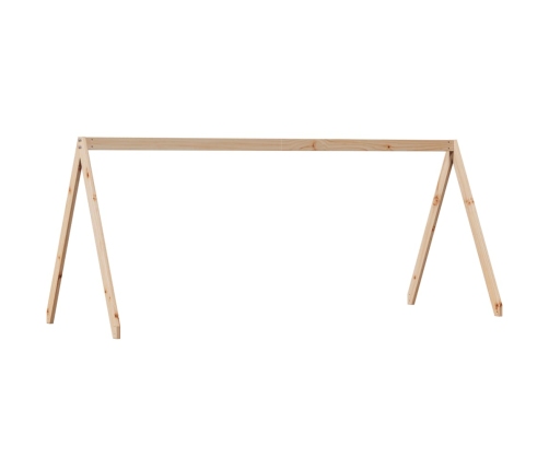 Bērnu Gultas Jumts, 199X80,5X88 Cm, Priedes Masīvkoks Vidaxl