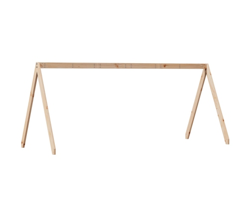 Bērnu Gultas Jumts, 199X80,5X88 Cm, Priedes Masīvkoks Vidaxl