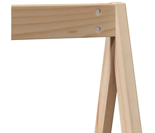 Bērnu Gultas Jumts, 199X80,5X88 Cm, Priedes Masīvkoks Vidaxl