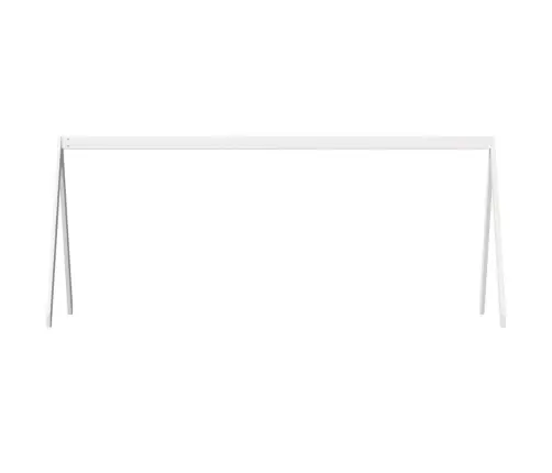 Bērnu Gultas Jumts, Balts, 199X80,5X88 Cm, Priedes Masīvkoks Vidaxl