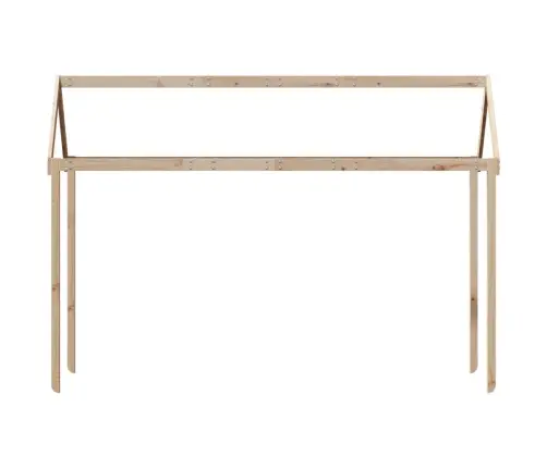 Bērnu Gultas Jumts, 217X85,5X154 Cm, Priedes Masīvkoks Vidaxl