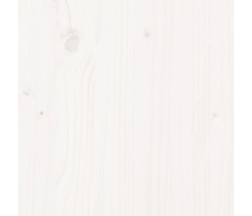 Vaikiškos Lovos Stogas, Baltas, 217X85,5X154cm Pušies Masyvas
