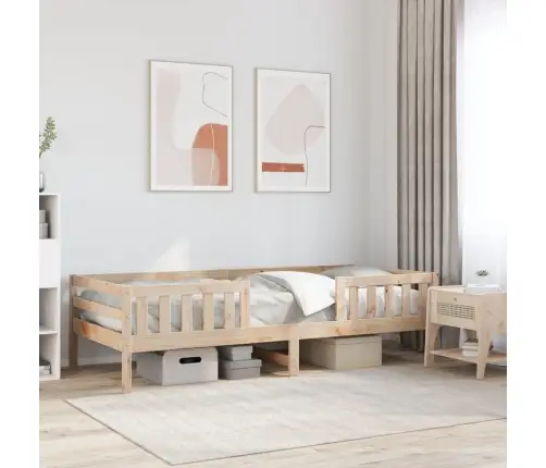 Lovos Rėmas Be Čiužinio, 100X200cm Pušies Medienos Masyvas