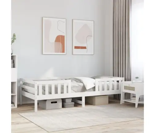 Lovos Rėmas Be Čiužinio, Balta, 80X200cm Pušis