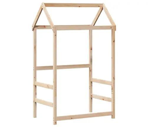 Bērnu Gultas Jumts, 118X70X176,5 Cm, Priedes Masīvkoks Vidaxl