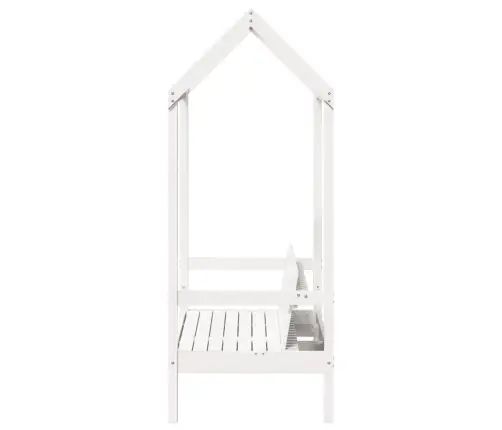 Pink Koos Katusega, Valge, 117,5 X 70 X 176,5 cm Männipuit