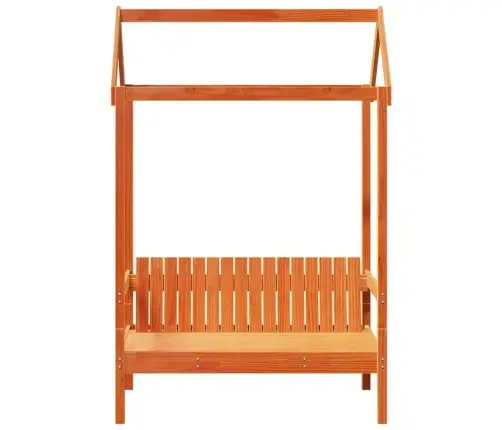 Pink Koos Katusega, Pruun, 117,5 X 70 X 176,5 cm Männipuit