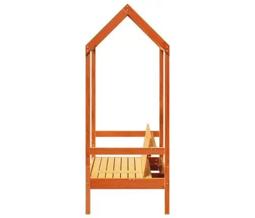 Pink Koos Katusega, Pruun, 117,5 X 70 X 176,5 cm Männipuit