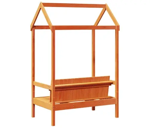 Pink Koos Katusega, Pruun, 117,5 X 70 X 176,5 cm Männipuit