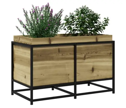 Aia Taimekast, 80 X 40 X 50 cm Immutatud Männipuit