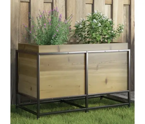 Aia Taimekast, 80 X 40 X 50 cm Immutatud Männipuit