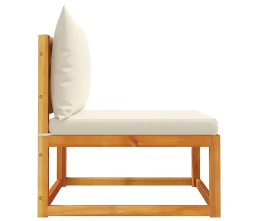 Dārza Dīvāns Bez Roku Balstiem, Spilveni, Akācijas Koks Un Virve Vidaxl Dārza Dīvāns Bez Roku Balstiem, Spilveni, Akācijas Koks Un Virve Vidaxl