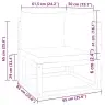 Sodo Kampinė Sofa Su Pagalvėlėmis, Akacijos Mediena Ir Rotangas Sodo Kampinė Sofa Su Pagalvėlėmis, Akacijos Mediena Ir Rotangas