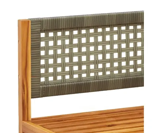 Sodo Sofa Be Porankių Su Pagalvėlėmis, Akacijos Mediena Ir Rotangas