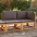 Dvivietė Sodo Sofa Su Pagalvėlėmis, Akacijos Mediena Ir Rotangas