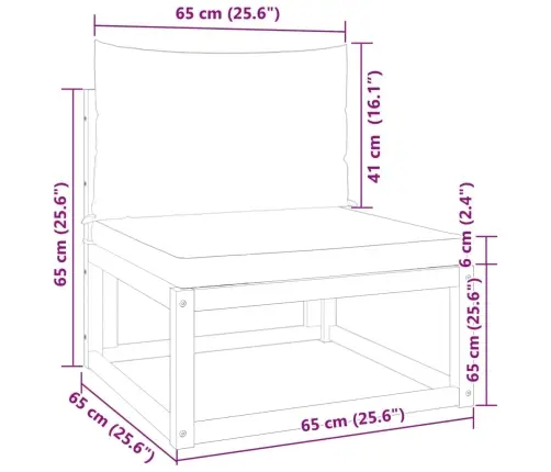 Sodo Sofa Be Porankių Su Pagalvėlėmis, Akacijos Mediena Ir Rotangas