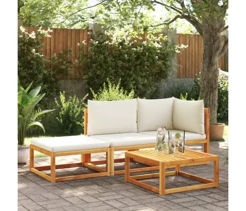 Dārza Dīvāns Ar Spilveniem, Divvietīgs, Akācija Un Rotangpalma Vidaxl Dārza Dīvāns Ar Spilveniem, Divvietīgs, Akācija Un Rotangpalma Vidaxl