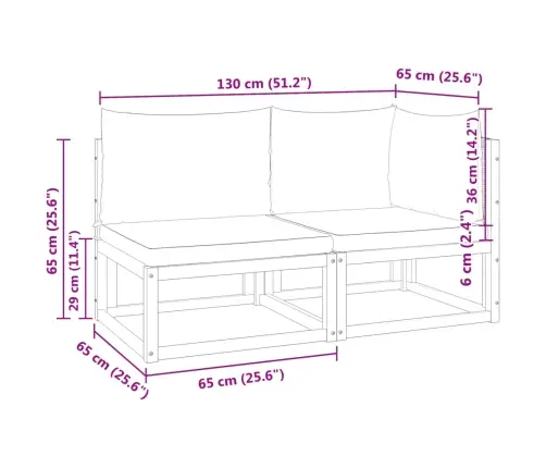 Dārza Dīvāns Ar Spilveniem, Divvietīgs, Akācija Un Rotangpalma Vidaxl Dārza Dīvāns Ar Spilveniem, Divvietīgs, Akācija Un Rotangpalma Vidaxl