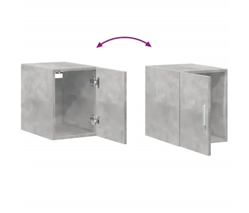 Sienas Skapītis, Betona Pelēks, 30X42,5X40Cm, Inženierijas Koks Vidaxl Sienas Skapītis, Betona Pelēks, 30X42,5X40Cm, Inženierijas Koks Vidaxl