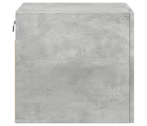 Sienas Skapītis, Betona Pelēks, 45X42,5X40Cm, Inženierijas Koks Vidaxl