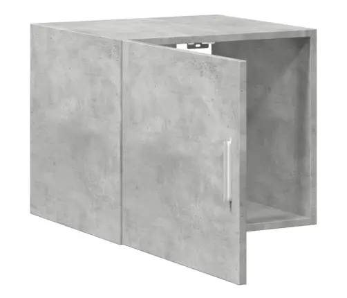 Sienas Skapītis, Betona Pelēks, 45X42,5X40Cm, Inženierijas Koks Vidaxl