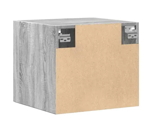 Sienas Skapītis, Pelēka Ozola, 45X42,5X40 Cm, Inženierijas Koks Vidaxl