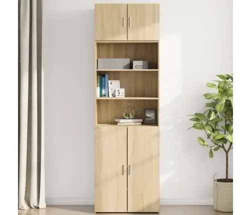 Sieninė Spintelė, Sonoma Ąžuolo, 70X42,5X40cm Apdirbta Mediena