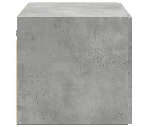 Sienas Skapītis, Betona Pelēks, 70X42,5X40Cm, Inženierijas Koks Vidaxl