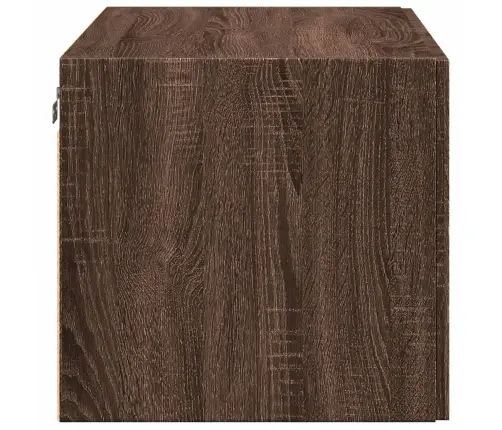 Sienas Skapītis, Ozola Krāsā, 80X42,5X40 Cm, Inženierijas Koks Vidaxl