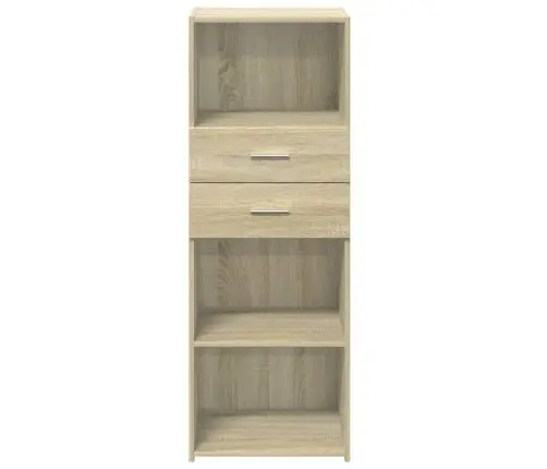 Augstais Skapītis, Koka Krāsa, 45X42,5X124Cm, Inženierijas Koks Vidaxl