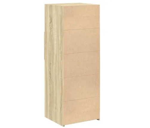 Augstais Skapītis, Koka Krāsa, 45X42,5X124Cm, Inženierijas Koks Vidaxl