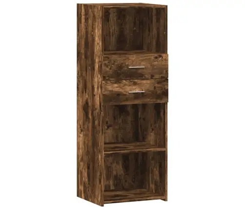 Augstais Skapītis, Koka Krāsa, 45X42,5X124Cm, Inženierijas Koks Vidaxl