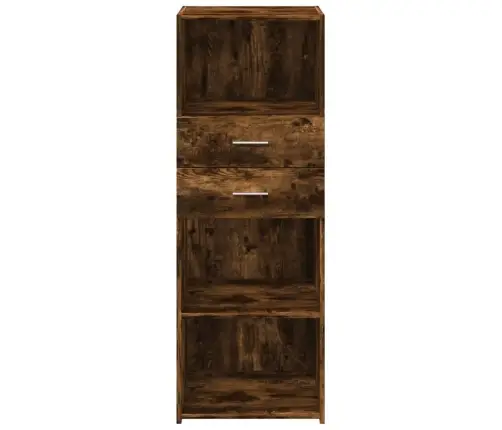 Augstais Skapītis, Koka Krāsa, 45X42,5X124Cm, Inženierijas Koks Vidaxl