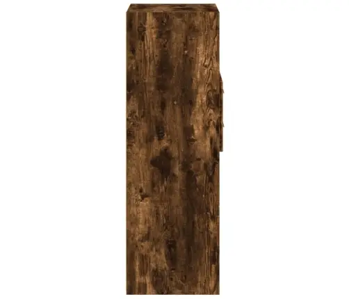 Augstais Skapītis, Koka Krāsa, 45X42,5X124Cm, Inženierijas Koks Vidaxl