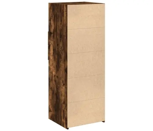 Augstais Skapītis, Koka Krāsa, 45X42,5X124Cm, Inženierijas Koks Vidaxl