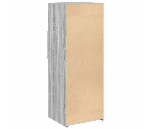 Augstais Skapītis Pelēka Ozola 45X42,5X124 Cm Inženierijas Koks Vidaxl