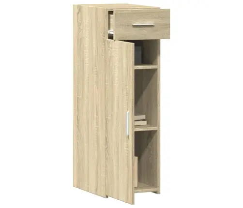 Puhvetkapp, Sonoma Tamm, 30X42,5X93 cm Tehispuit