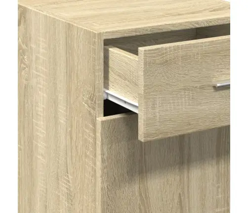 Kumode, Ozolkoka Krāsā, 40X42,5X93 Cm, Inženierijas Koks Vidaxl