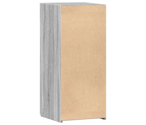 Kumode, Pelēka Ozolkoka, 40X42,5X93 Cm, Inženierijas Koks Vidaxl