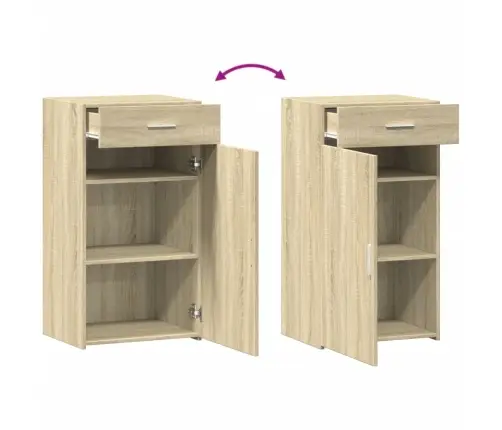 Puhvetkapp, Sonoma Tamm, 50X42,5X93 cm Tehispuit