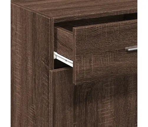 Plaukts, Ozolkoka Krāsa, 50X42,5X93 Cm, Inženierijas Koks Vidaxl