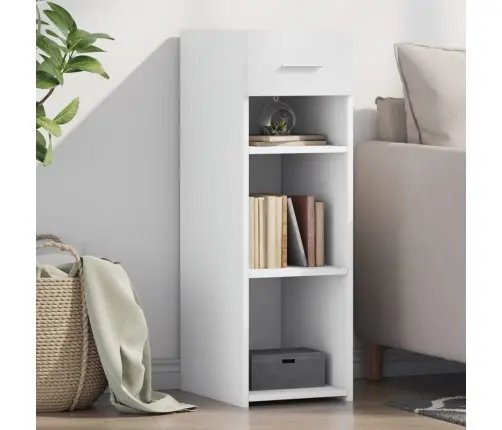 Puhvetkapp, Valge, 30X42,5X93 cm Tehispuit