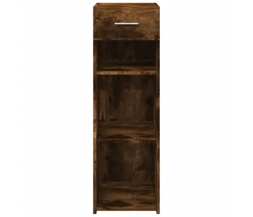 Šoninė Spintelė, Dūminio Ąžuolo, 30X42,5X93cm Apdirbta Mediena