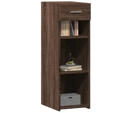 Kumode, Ozolkoka Krāsa, 30X42,5X93 Cm, Inženierijas Koks Vidaxl