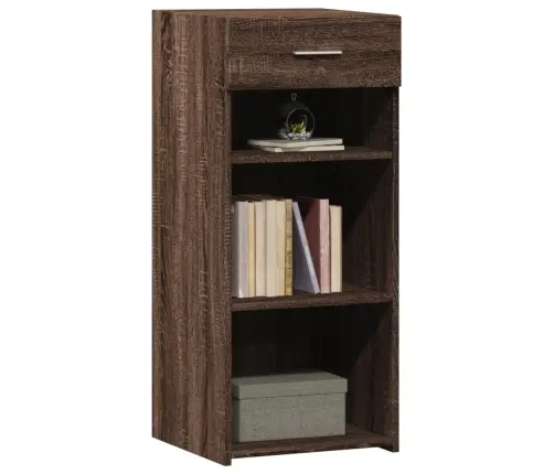 Šoninė Spintelė, Ruda Ąžuolo, 40X42,5X93cm Apdirbta Mediena