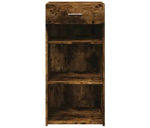 Šoninė Spintelė, Dūminio Ąžuolo, 45X42,5X93cm Apdirbta Mediena