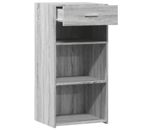 Plaukts, Pelēka Ozolkoka, 45X42,5X93 Cm, Inženierijas Koks Vidaxl Plaukts, Pelēka Ozolkoka, 45X42,5X93 Cm, Inženierijas Koks Vidaxl