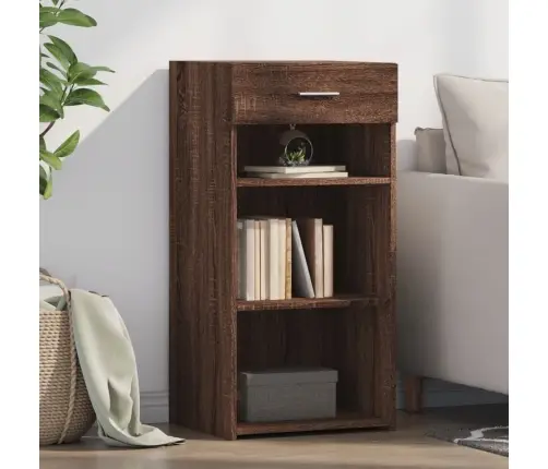 Puhvetkapp, Pruun Tamm, 45X42,5X93 cm Tehispuit